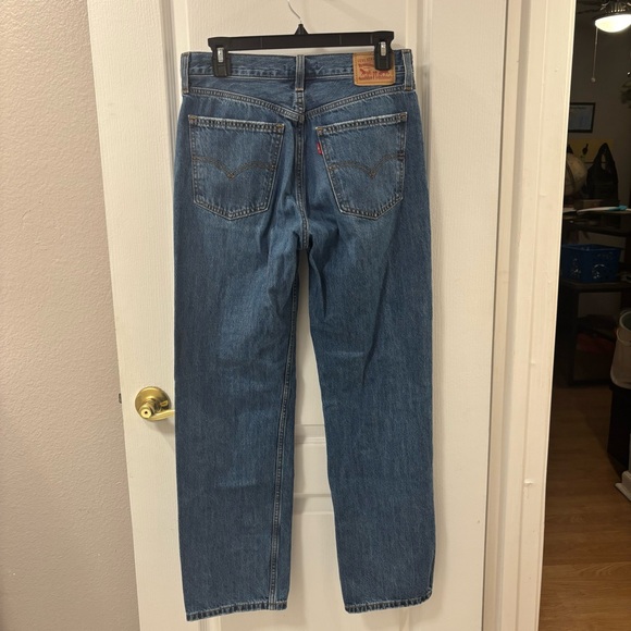 Levi's Low Pro Straight Leg Distressed Jeans size 27 - Picture 2 of 11